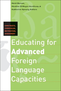 Couverture_Educating For Advanced Foreign Language Capacities