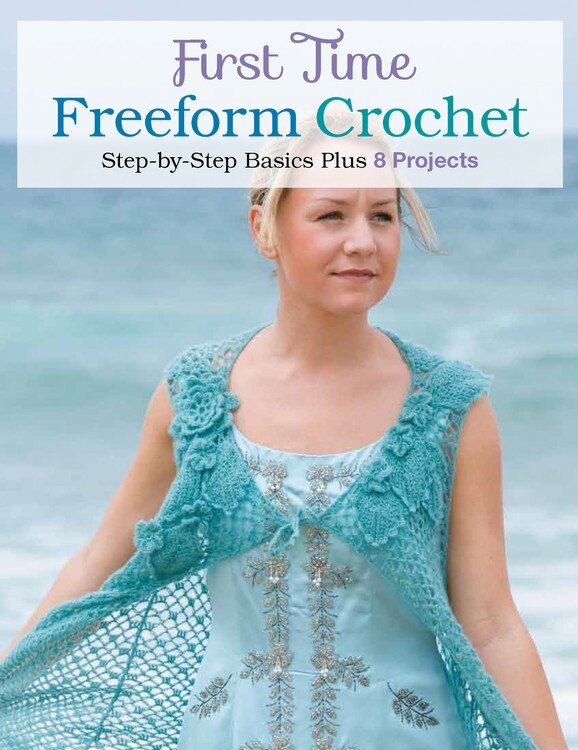 Front cover_First Time Freeform Crochet