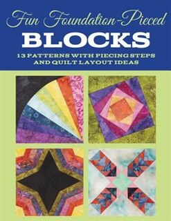 Couverture_Fun Foundation-pieced Blocks