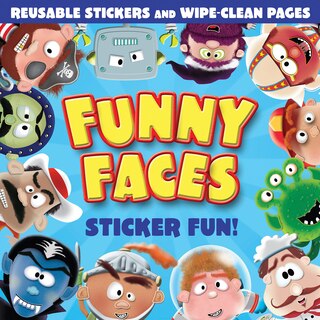 Front cover_Funny Faces Sticker Fun! (blue)
