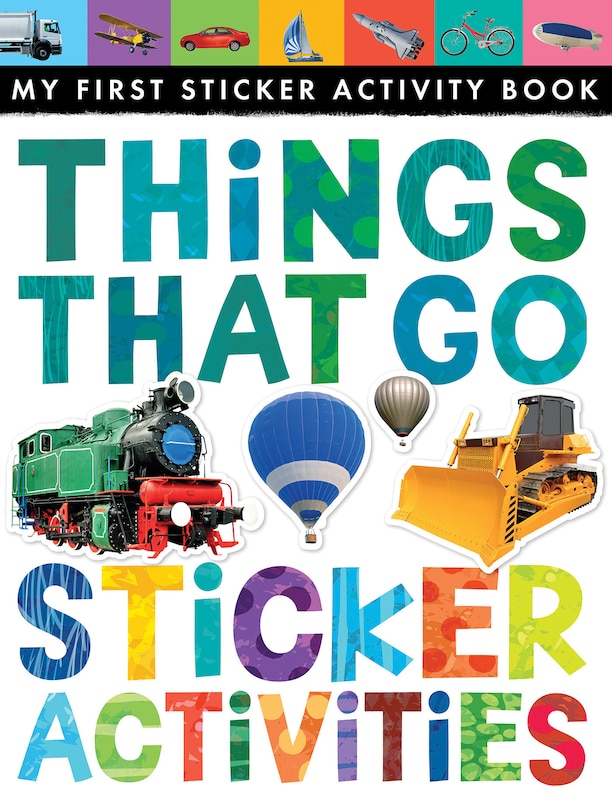 Front cover_Things That Go Sticker Activities
