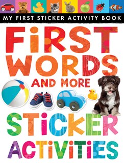 Front cover_First Words And More Sticker Activities