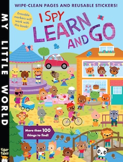 I Spy Learn and Go: Wipe-Clean Pages, Stickers and More Than 100 Things to Find!