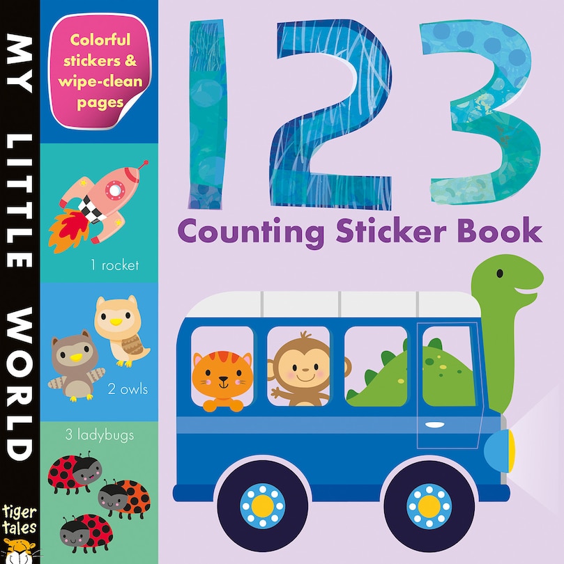 Front cover_123 Counting Sticker Book