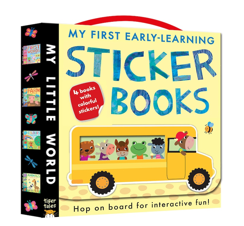 My First Early-Learning Sticker Books Boxed Set