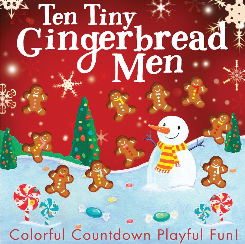 Front cover_Ten Tiny Gingerbread Men