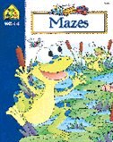 Front cover_School Zone Mazes 64-Page Workbook