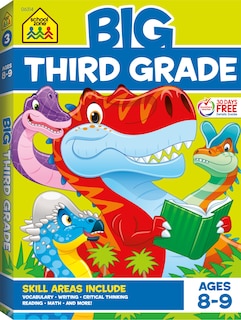 Front cover_School Zone Big Third Grade Workbook