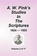 Couverture_A.W. Pink's Studies In The Scriptures - 1924-25, Volume 2 of 17