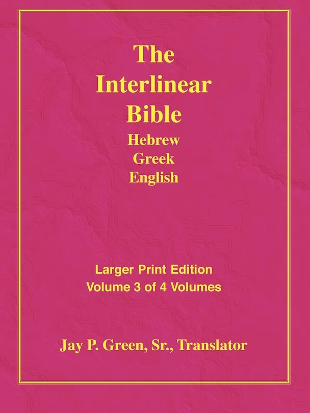 Couverture_Larger Print Bible-Il-Volume 3