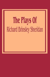 Front cover_The Plays of Richard Brinsley Sheridan