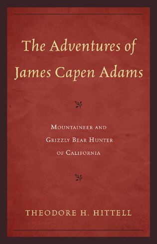 Front cover_The Adventures of James Capen Adams