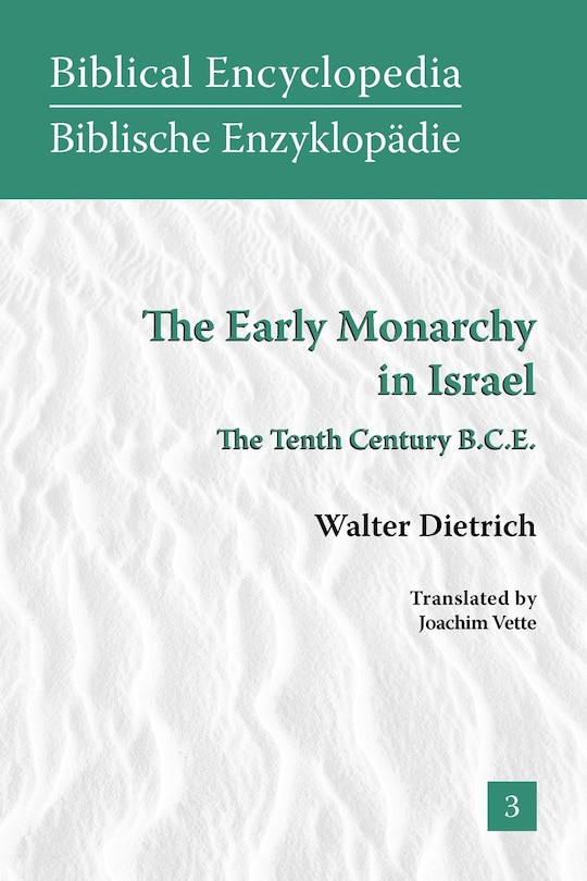 Couverture_The Early Monarchy in Israel