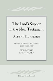 Front cover_The Lord's Supper in the New Testament