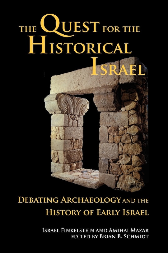 Front cover_The Quest for the Historical Israel