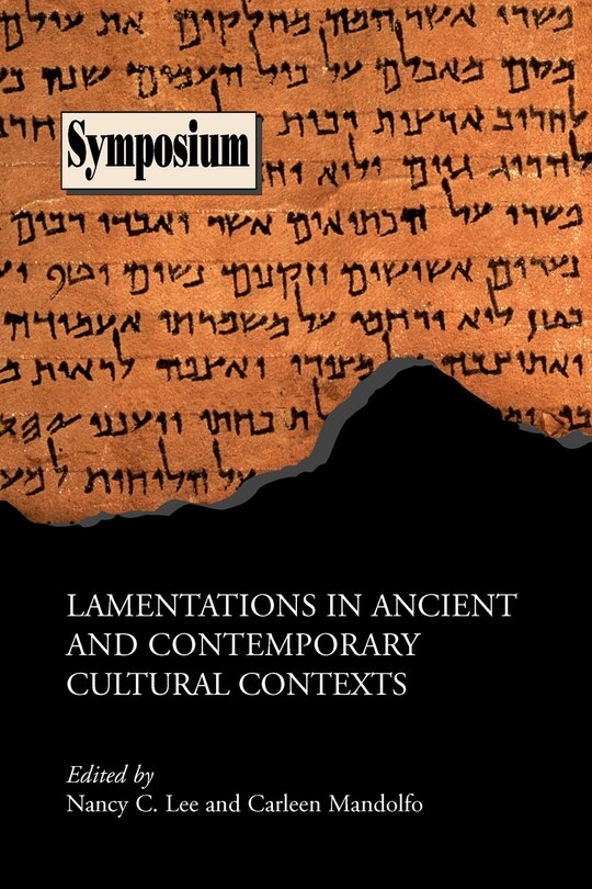 Couverture_Lamentations in Ancient and Contemporary Cultural Contexts
