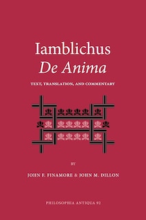 Front cover_Iamblichus De Anima