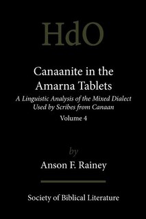 Front cover_Canaanite in the Amarna Tablets
