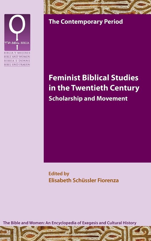 Couverture_Feminist Biblical Studies in the Twentieth Century