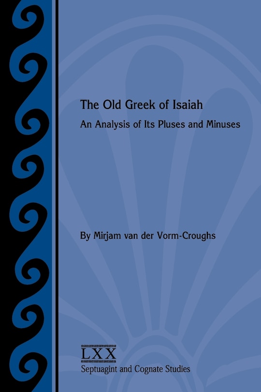 Front cover_The Old Greek of Isaiah