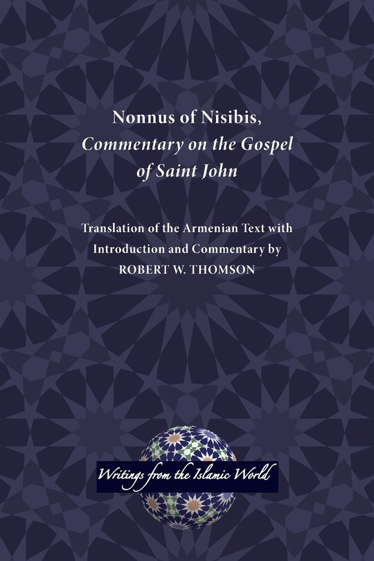 Front cover_Nonnus of Nisibis, Commentary on the Gospel of Saint John