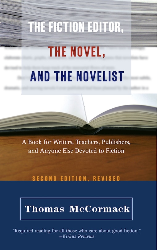 Front cover_The Fiction Editor, the Novel, and the Novelist