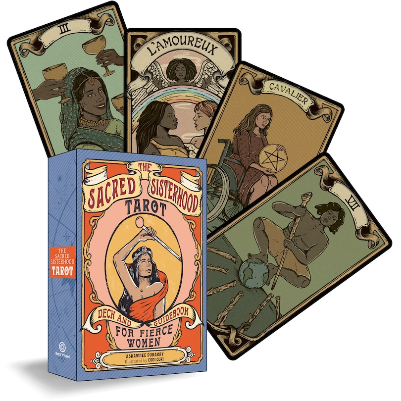 Front cover_The Sacred Sisterhood Tarot