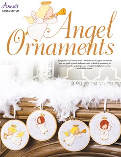Front cover_Angel Ornaments Cross Stitch