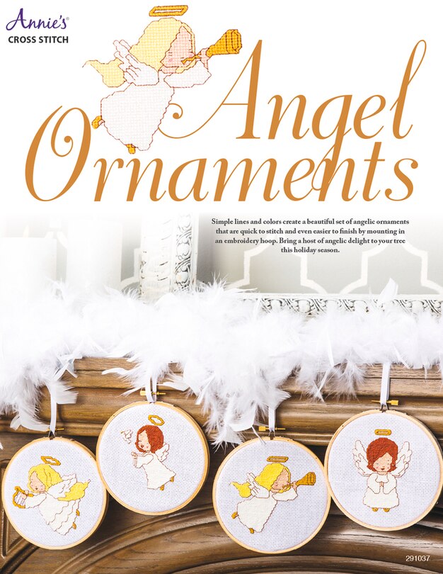 Front cover_Angel Ornaments Cross Stitch
