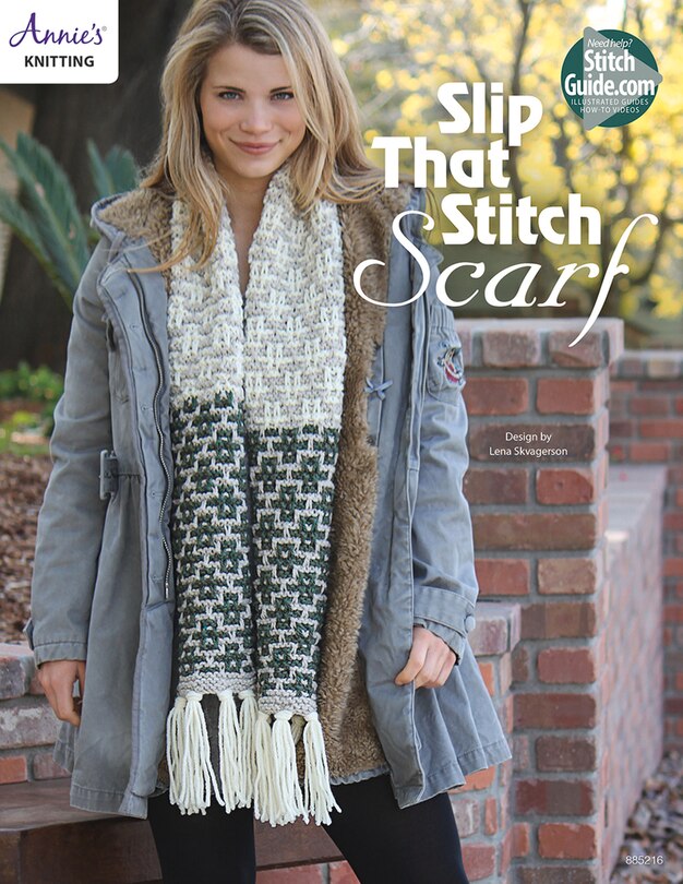 Couverture_Slip That Stitch Scarf Knit Pattern