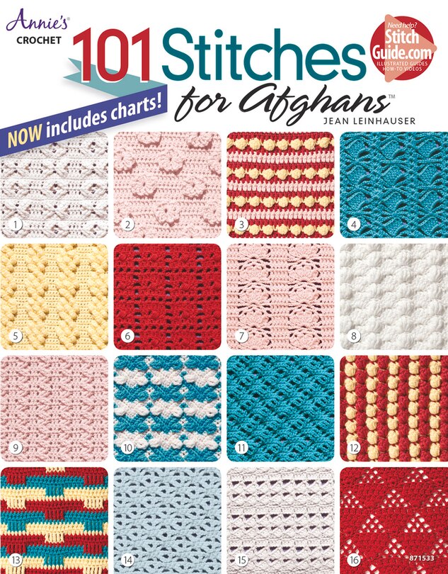 Front cover_101 Stitches For Afghans