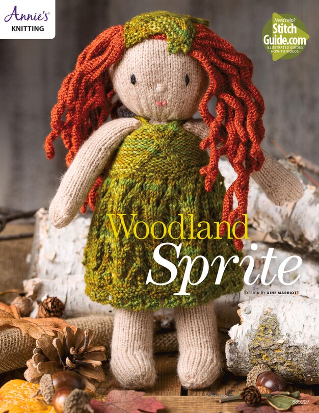 Front cover_Woodland Sprite Fairy Knit Pattern
