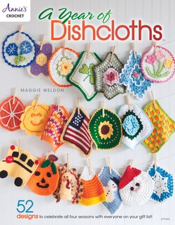 Front cover_A Year of Dishcloths