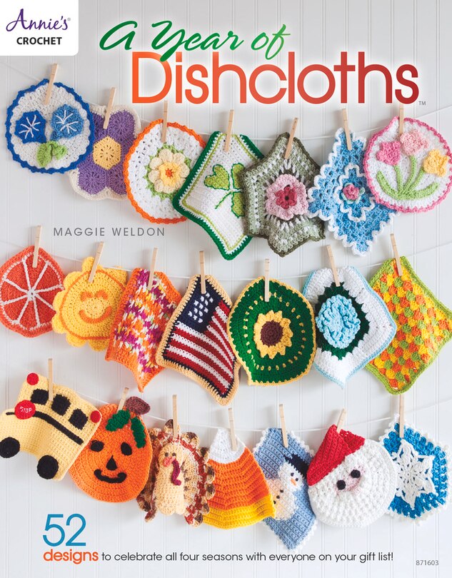 Front cover_A Year of Dishcloths