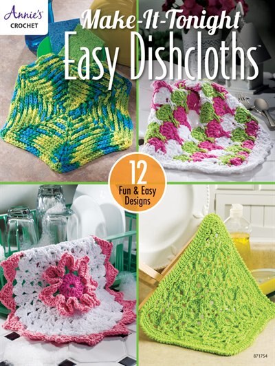 Front cover_Make-it-tonight Easy Dishcloths