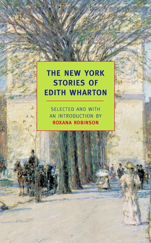 Front cover_The New York Stories of Edith Wharton