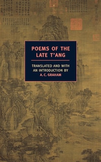 Front cover_Poems of the Late T'ang