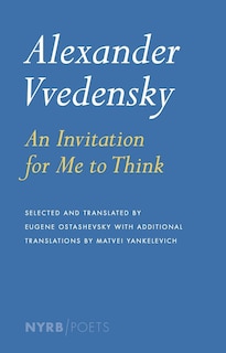 Couverture_Alexander Vvedensky: An Invitation for Me to Think