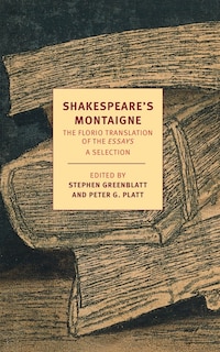 Front cover_Shakespeare's Montaigne