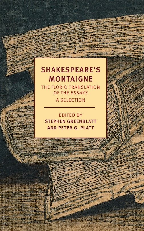 Front cover_Shakespeare's Montaigne