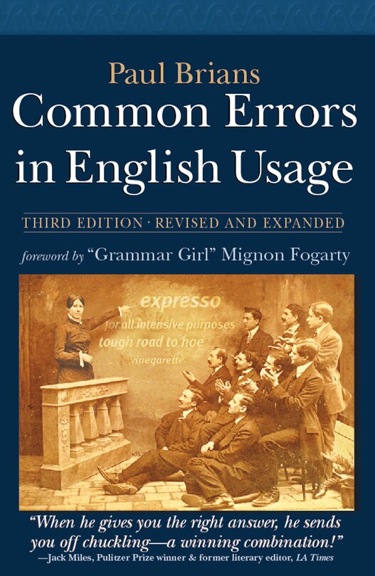 Couverture_Common Errors in English Usage, 3rd Edition