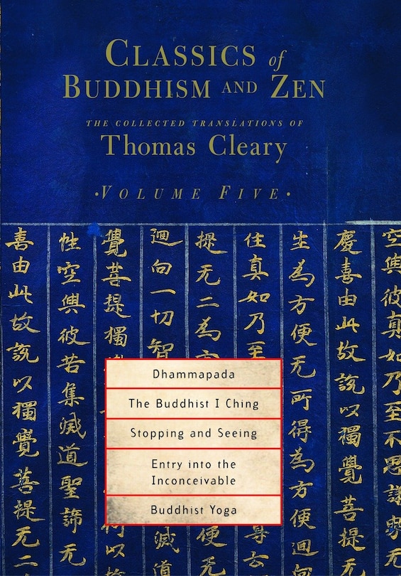 Front cover_Classics Of Buddhism And Zen, Volume Five