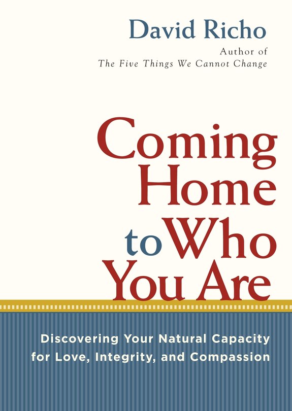 Front cover_Coming Home To Who You Are