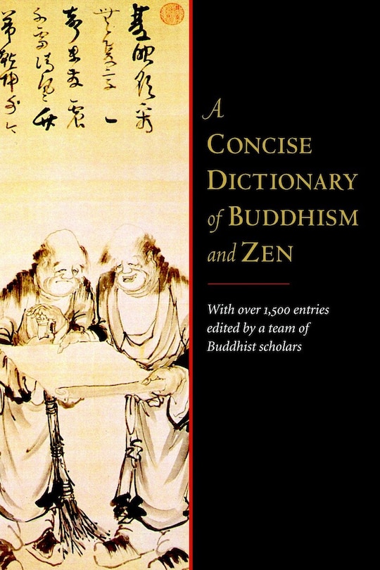 Couverture_A Concise Dictionary Of Buddhism And Zen