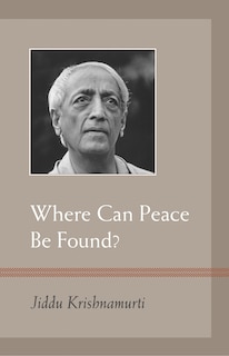 Front cover_Where Can Peace Be Found?