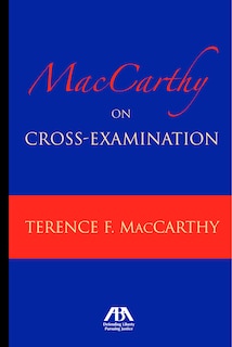 Front cover_MacCarthy on Cross-Examination