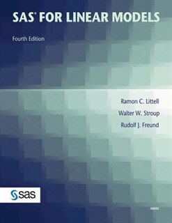 Front cover_Sas For Linear Models, Fourth Edition