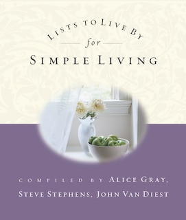 Front cover_Lists To Live By For Simple Living