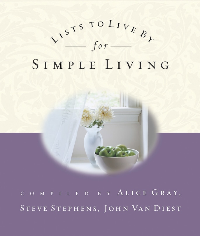 Front cover_Lists To Live By For Simple Living