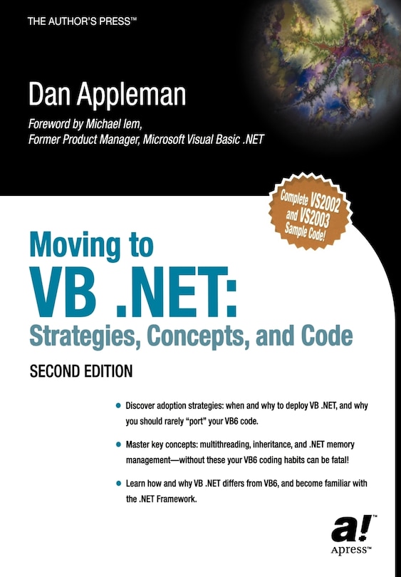 Couverture_Moving to VB .NET